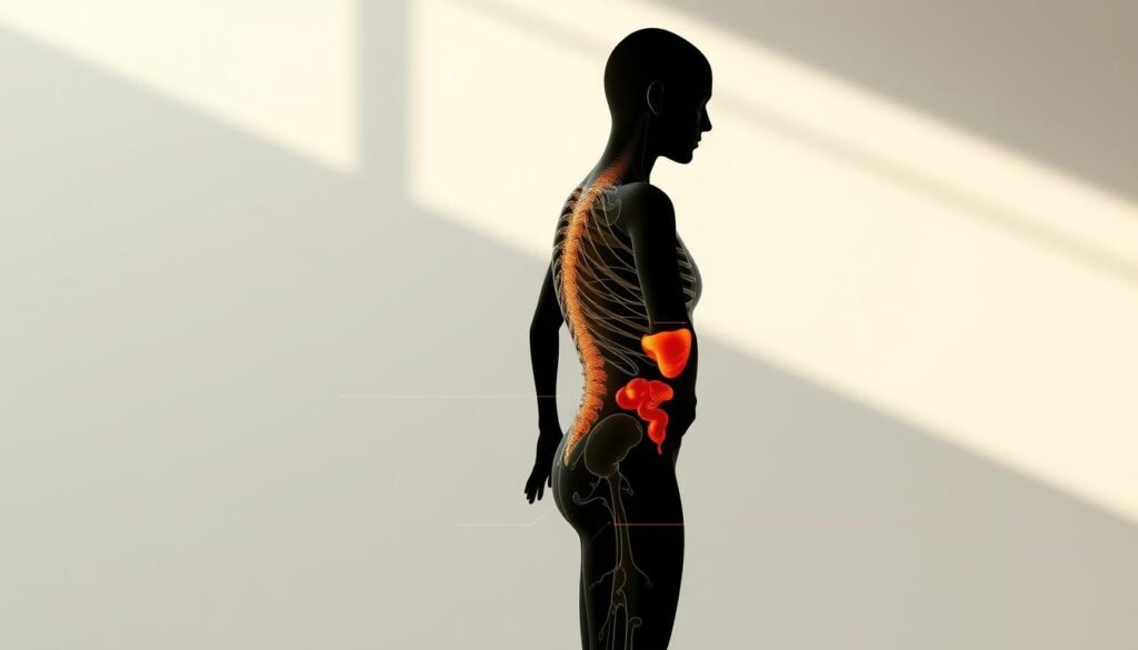 A meticulously rendered image of the scientific principles behind intermittent fasting, depicting a person's body in profile, showcasing the intricate interplay of hormones and energy regulation. The scene is set against a clean, minimal background, illuminated by soft, natural lighting that casts gentle shadows, creating a sense of depth and dimension. The figure's silhouette is rendered with exquisite detail, highlighting the physiological changes occurring during the fasting state, such as increased growth hormone production and fat mobilization. The overall composition conveys a sense of balance, harmony, and the profound impact of this dietary approach on the human body. A meticulously rendered image of the scientific principles behind intermittent fasting, depicting a person's body in profile, showcasing the intricate interplay of hormones and energy regulation. The scene is set against a clean, minimal background, illuminated by soft, natural lighting that casts gentle shadows, creating a sense of depth and dimension. The figure's silhouette is rendered with exquisite detail, highlighting the physiological changes occurring during the fasting state, such as increased growth hormone production and fat mobilization. The overall composition conveys a sense of balance, harmony, and the profound impact of this dietary approach on the human body.